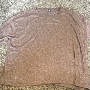 Brown Oversized T-Shirt
